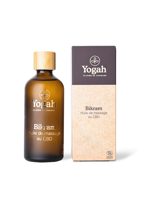 cosmétique yogah bikram huile massage cbd